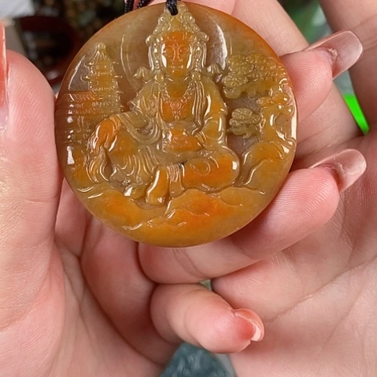 翡翠未镶嵌颈饰天然翡翠