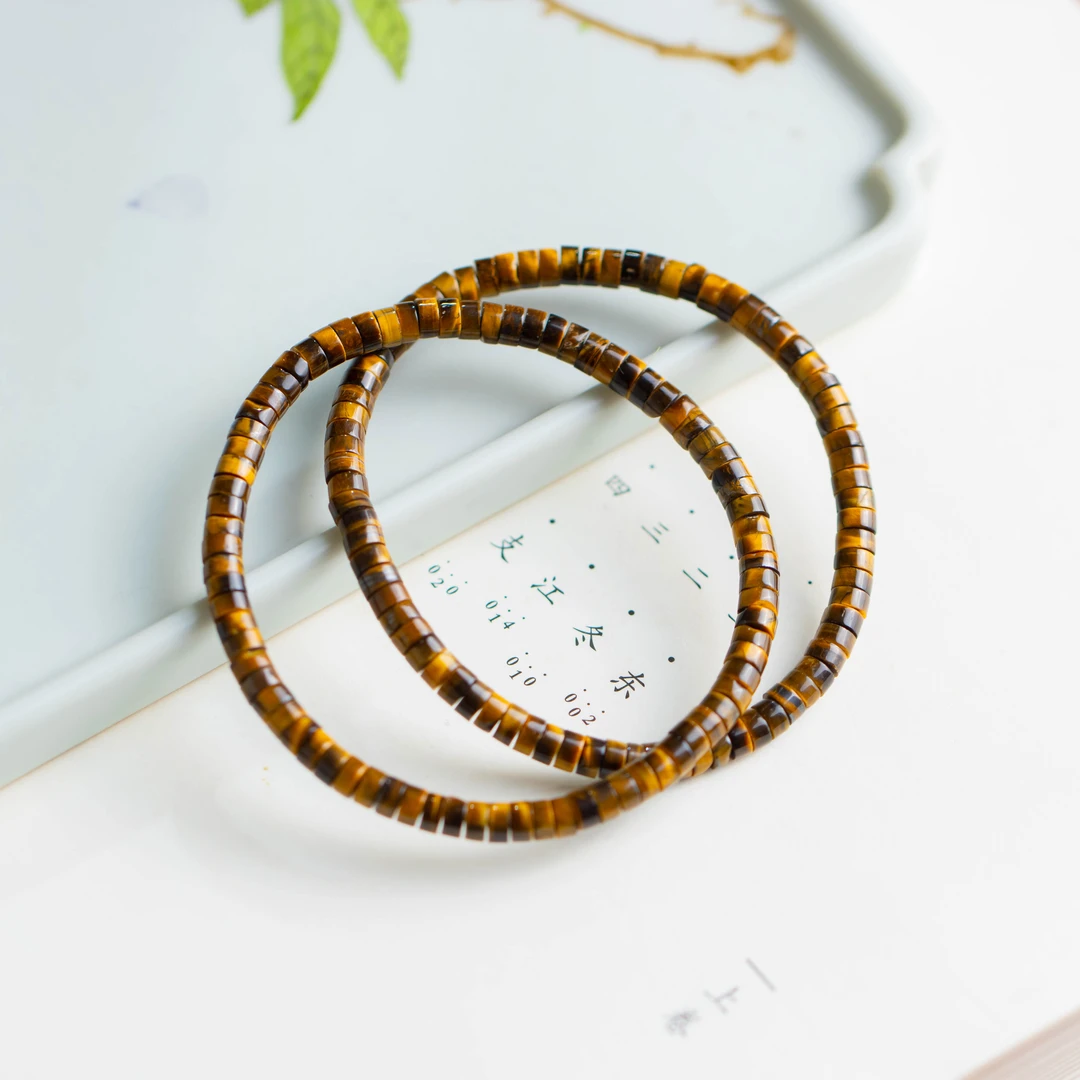 虎眼石直切单圈手串（多样性发货发其一）