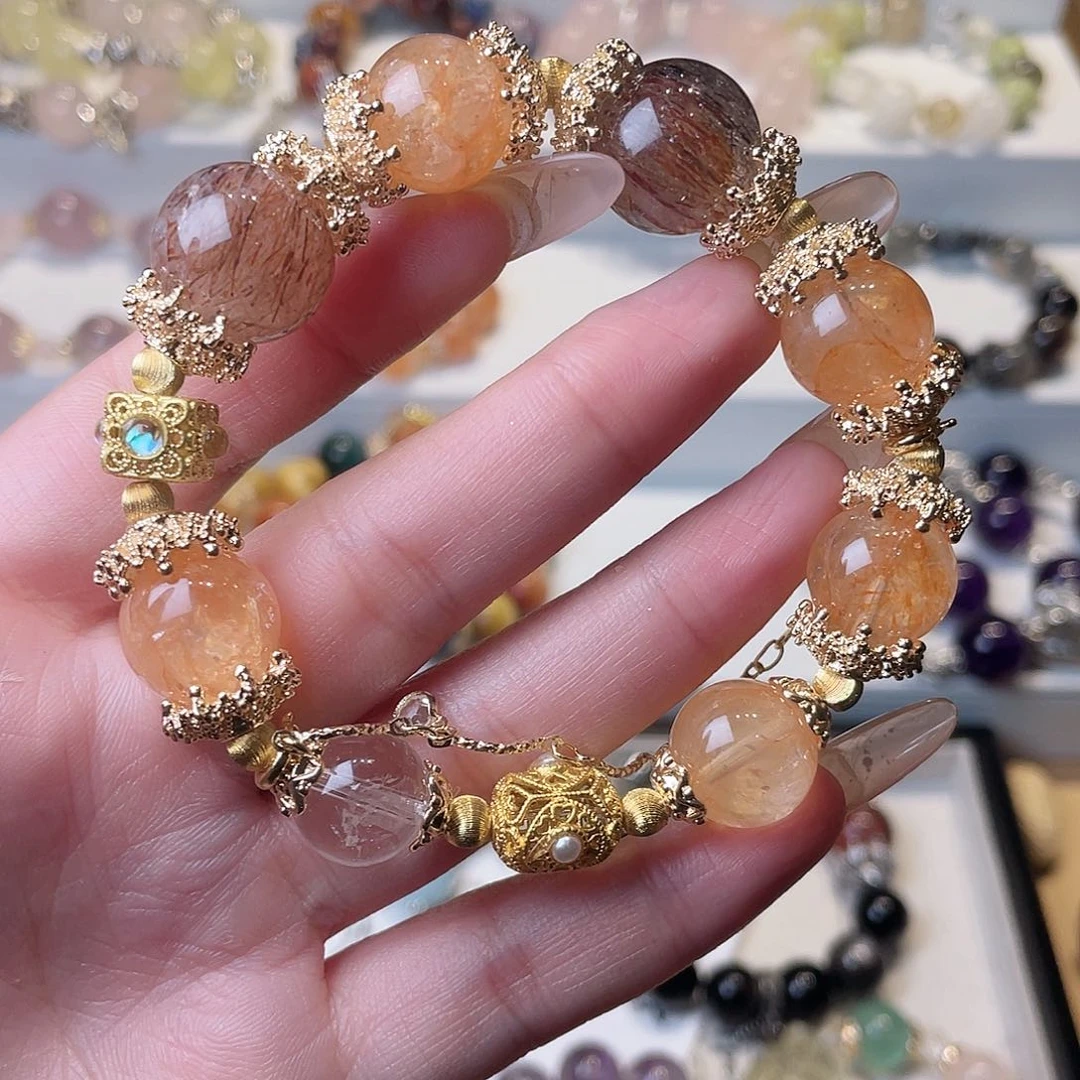 水晶手链合金尺寸