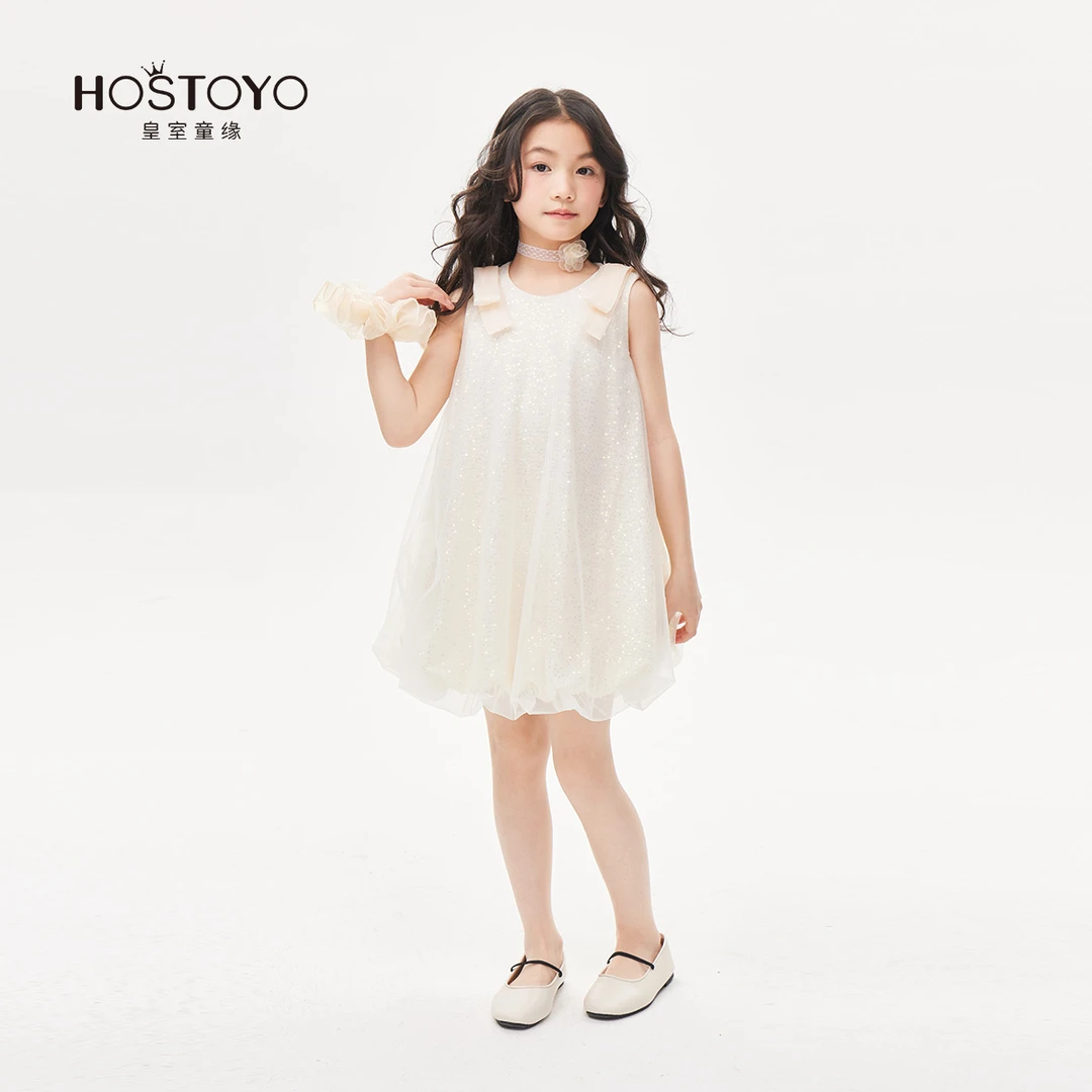 2025夏季新款女童碎花网纱时尚百搭半身裙17630477006