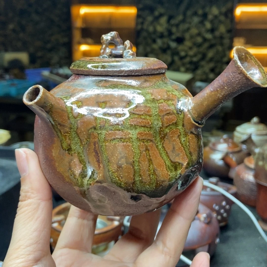 紫砂柴烧紫砂茶器