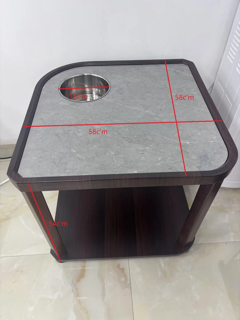 棋牌室专用家用高端大气木质结构茶几