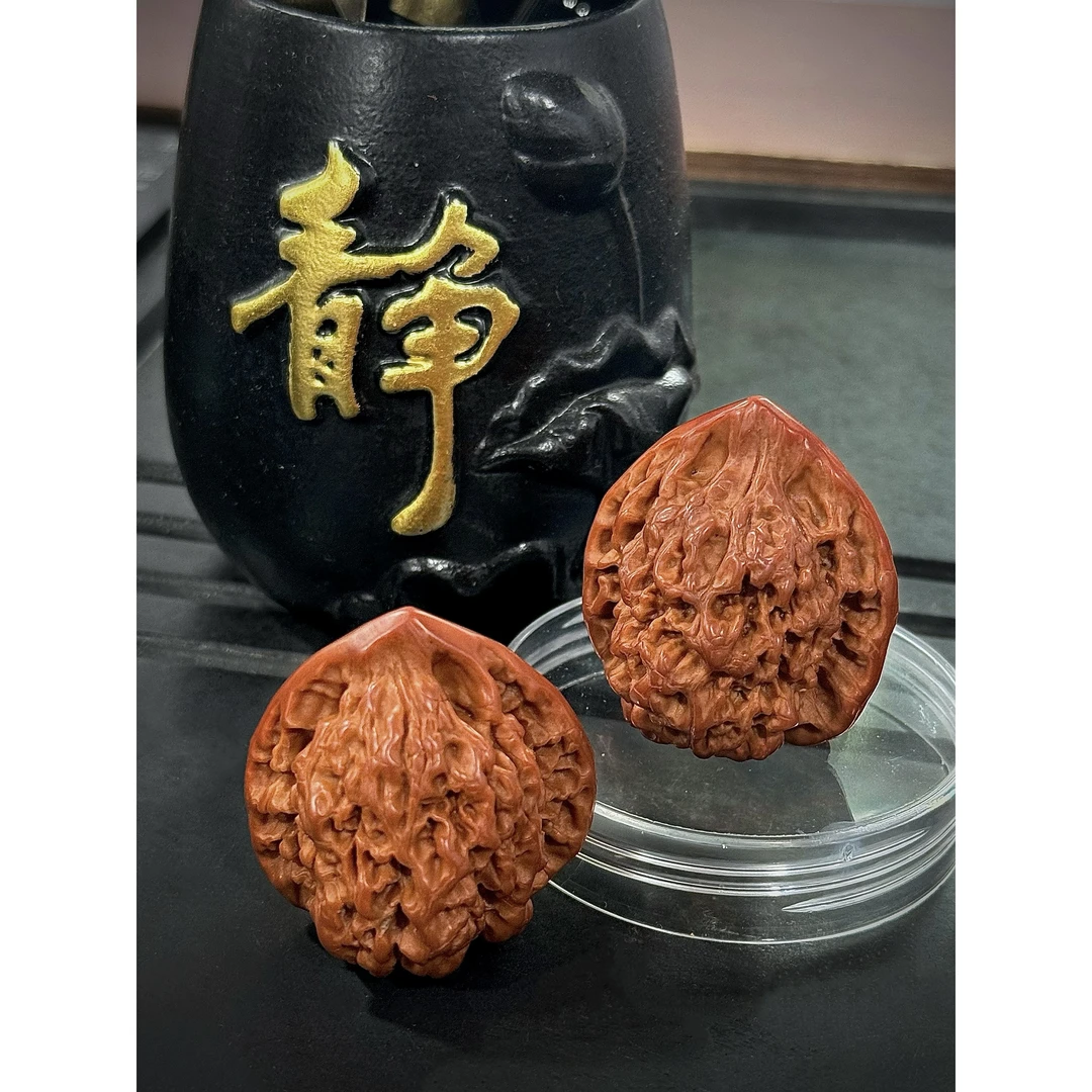 文玩核桃王勇官帽卡4.5 无礼盒 154