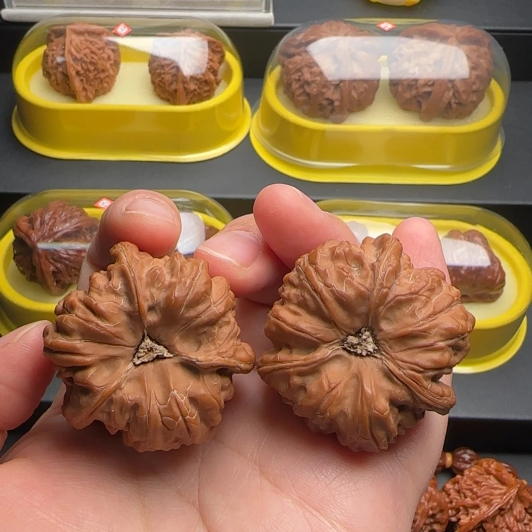 把件文玩核桃平谷凹底奔全品39