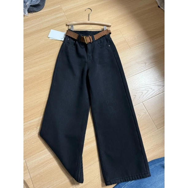 3320-2 十三行高货直筒加厚牛仔裤