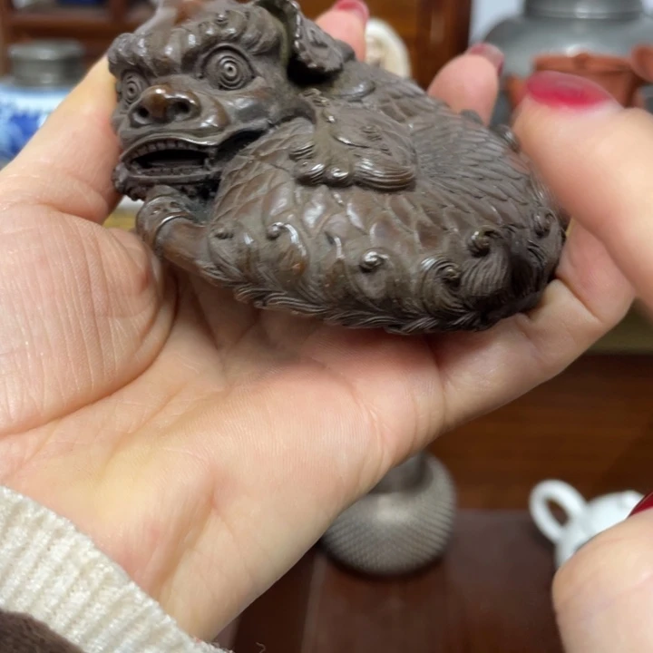 青****铜中古工艺品摆件