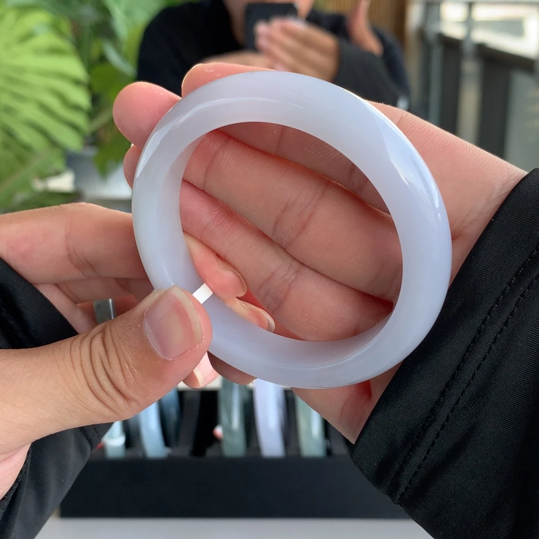 翡翠手镯未镶嵌13号54.8