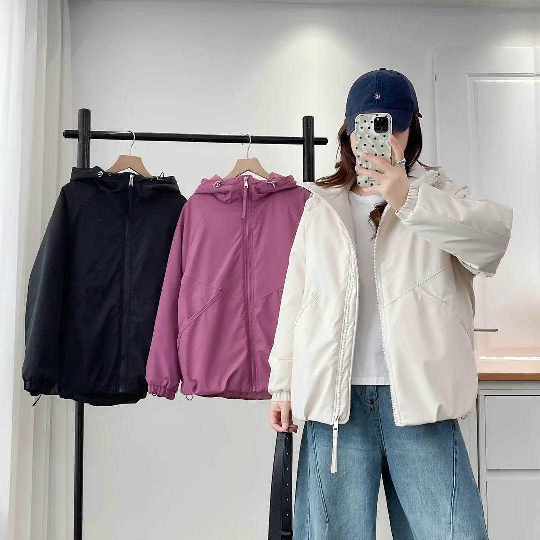 奢怡雅大码洋气显瘦冬季连帽休闲保暖宽松版棉服冲锋衣#依8627