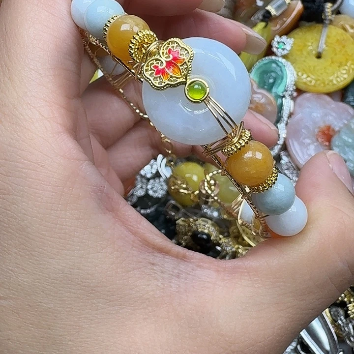 颈饰未镶嵌翡翠翡翠