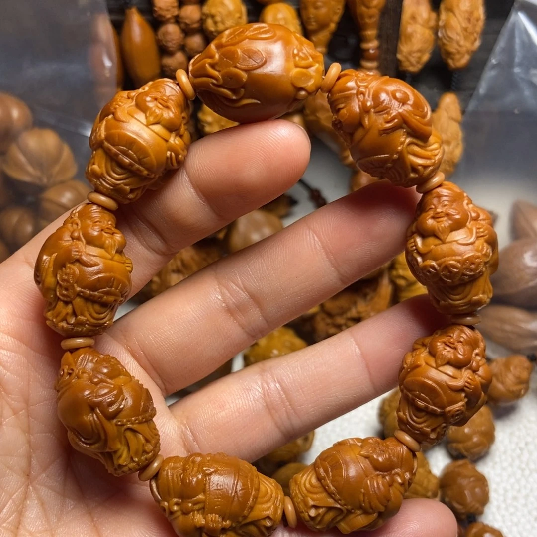 【闪购商品】手串/手链橄榄核站立财神