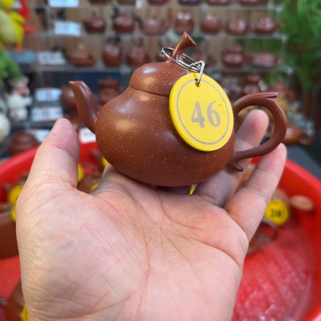 1***1茶壶朱泥朱泥茶壶微瑕120