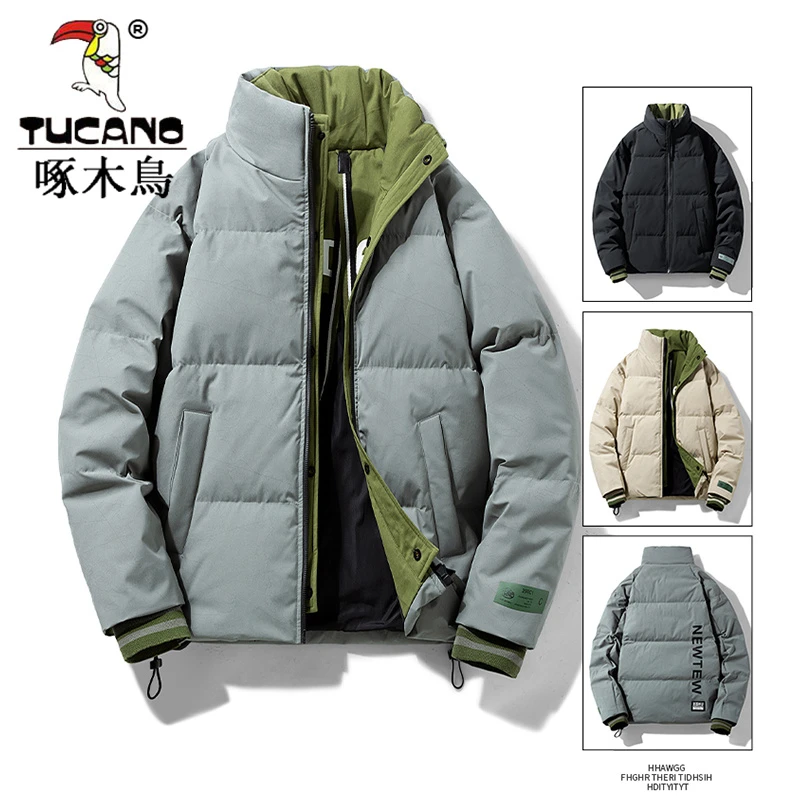 TUCANO/啄木鳥冬季轻薄羽绒服立领复古2024新款外套保暖休闲外套