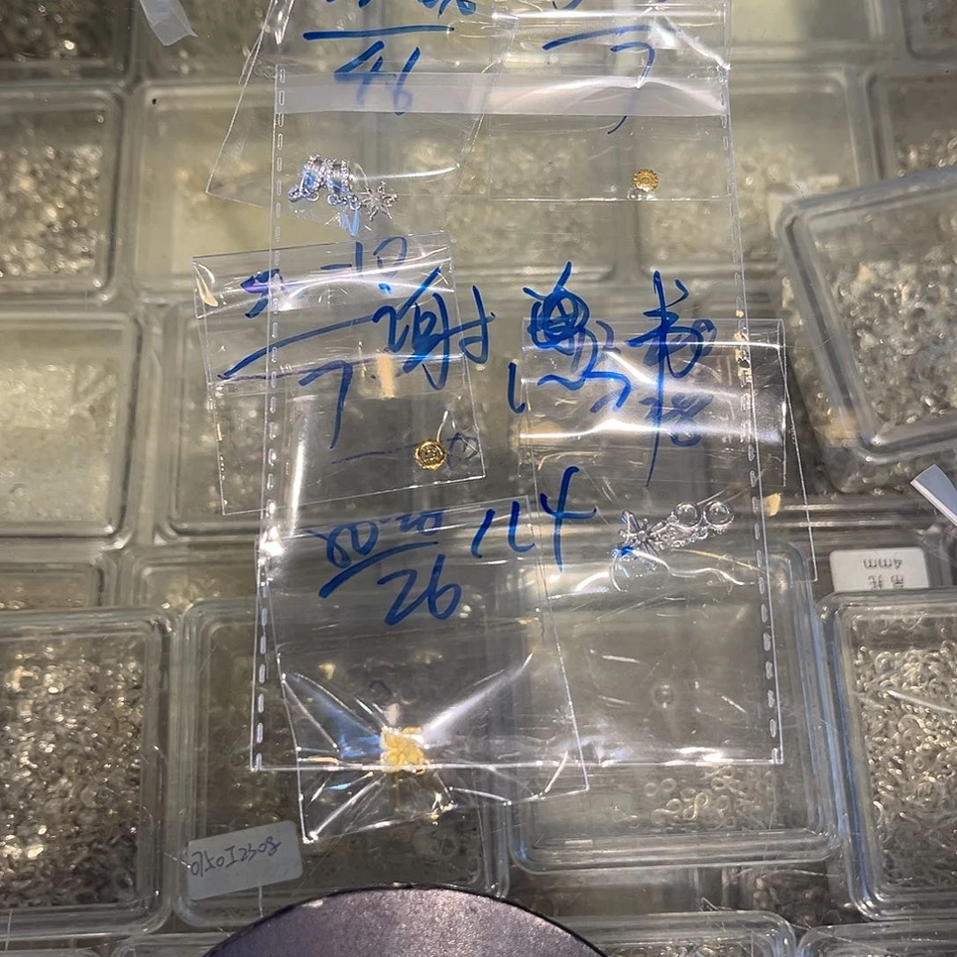 无足银纯银925按个