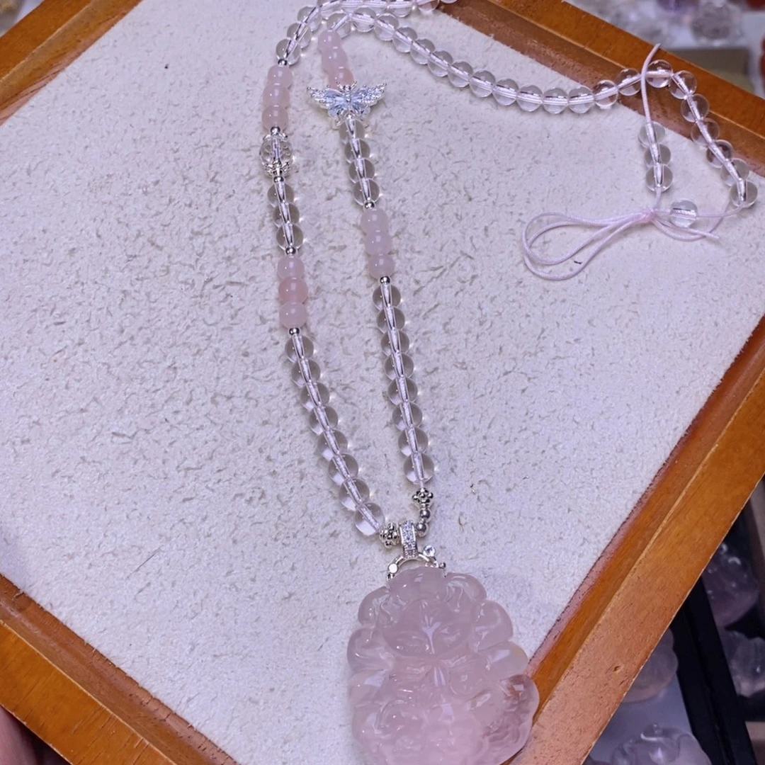 未镶嵌颈饰水晶丫*一套宠链
