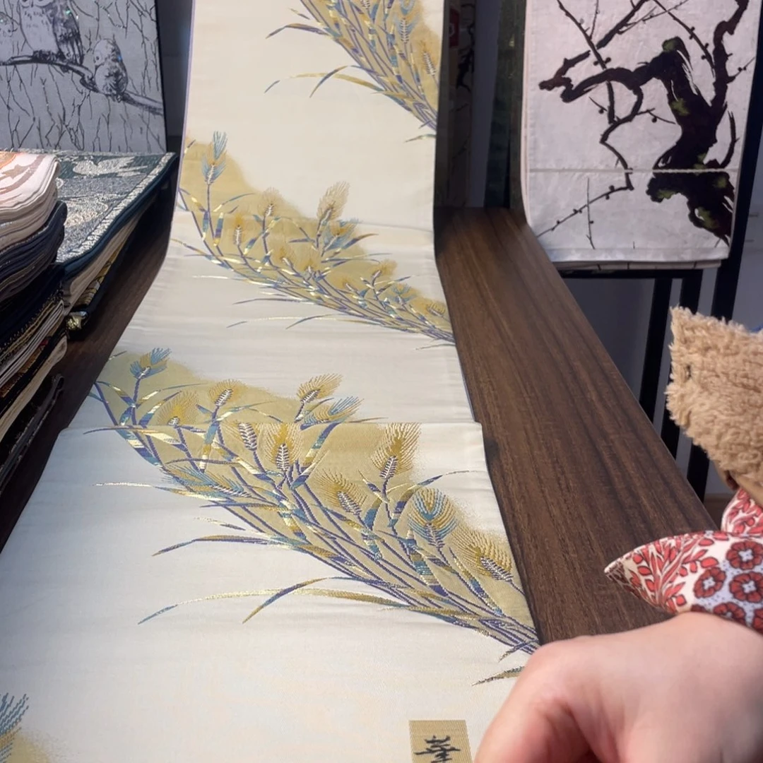 织绣唐锦西阵织桌旗