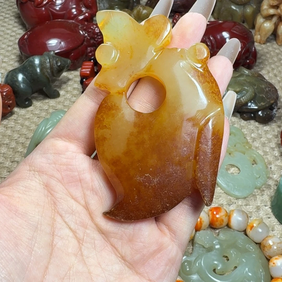 吊坠白玉菩提挂件