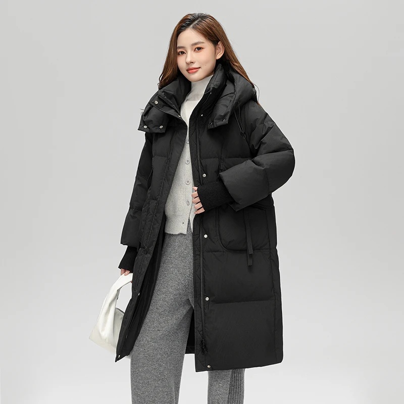 ROBINHOOD/罗宾汉羽绒服女短款冬季时尚简约面包服外套-1350