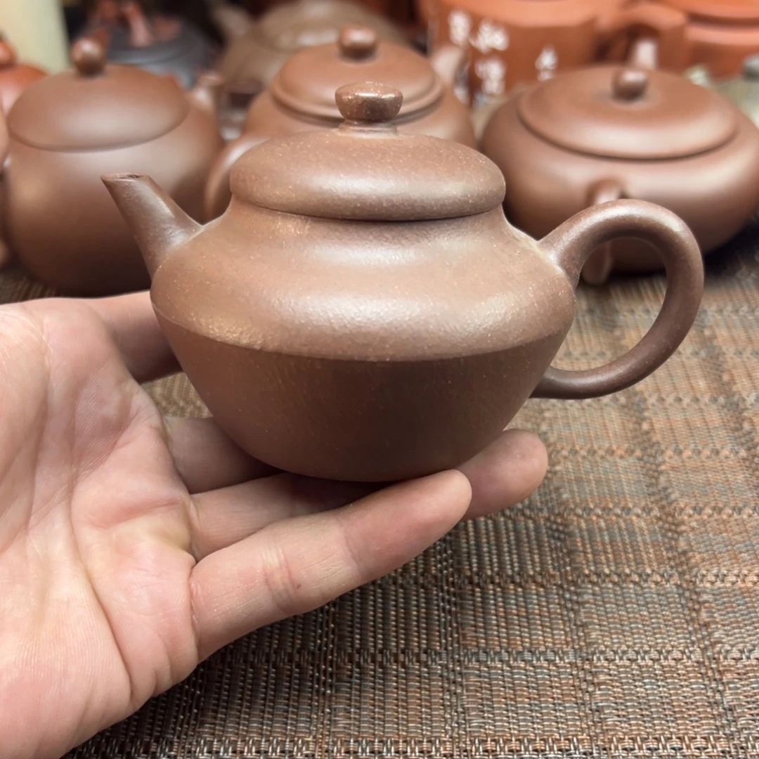 茶壶紫砂宜兴原矿紫砂壶170毫升容量