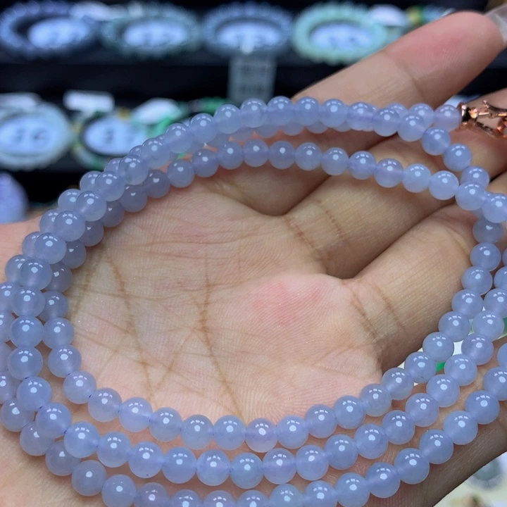 翡翠手链未镶嵌翡翠4+