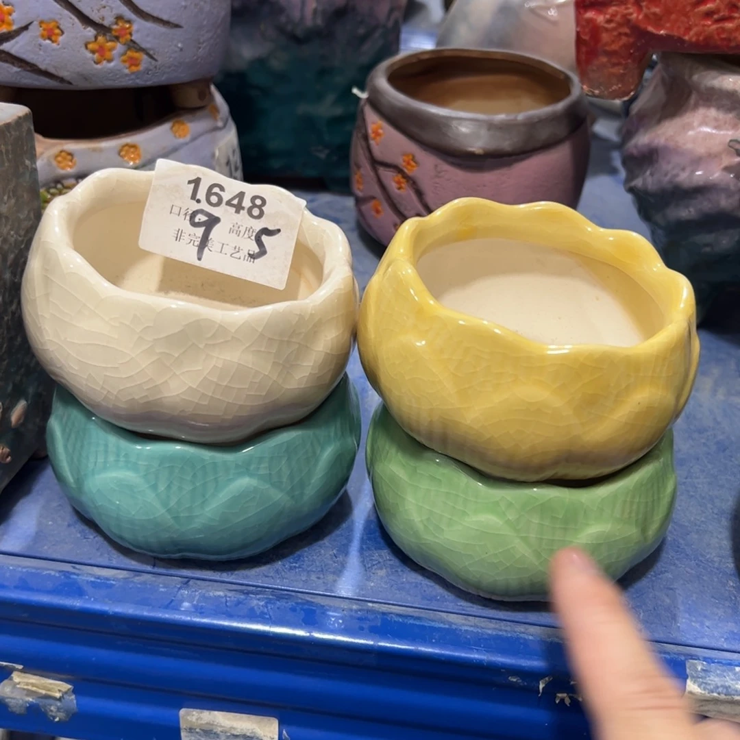 陶瓷陶瓷多肉花盆@@1648
