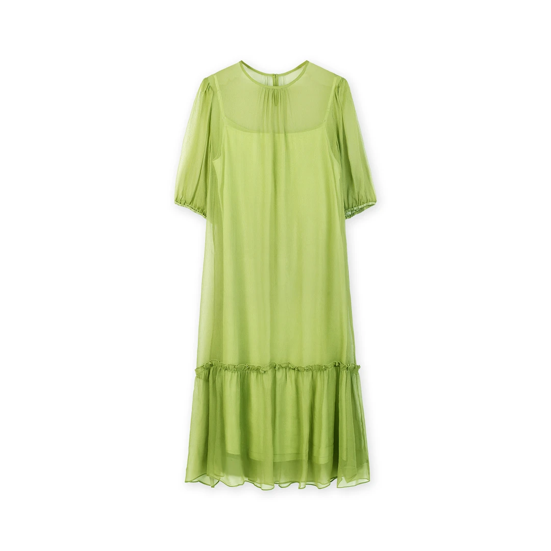 桑蚕丝连衣裙YJHY-H962086