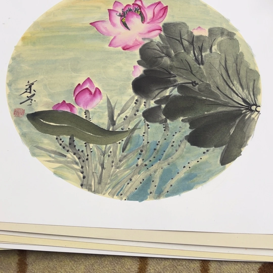 国画50-50卡纸作品艺