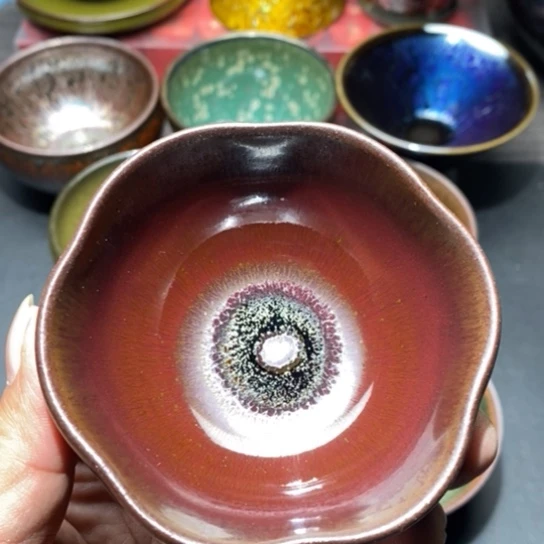 茶盏建盏主人杯茶壶盖碗品茗杯052