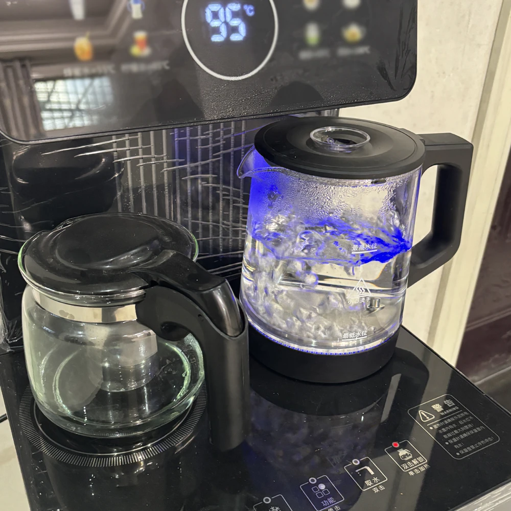 茶吧机烧水壶耐高温烧水壶高硼硅玻璃配件壶通用款家庭茶吧机水壶