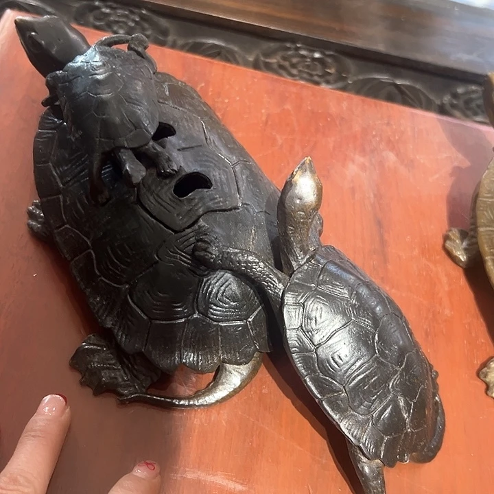 铜中古工艺品摆件