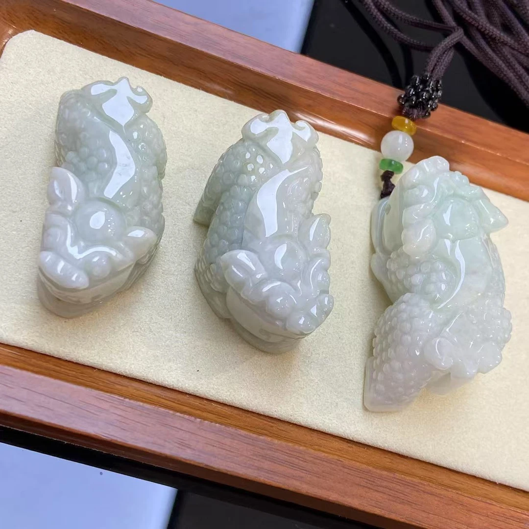 10566天然A货翡翠【貔貅】多样性发一个