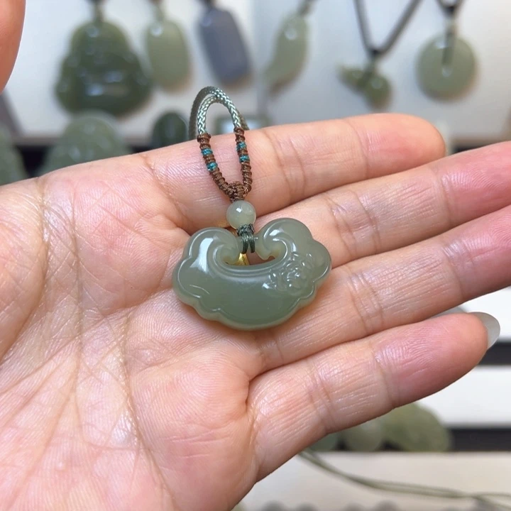 和田玉吊坠(不含链)未镶嵌66666