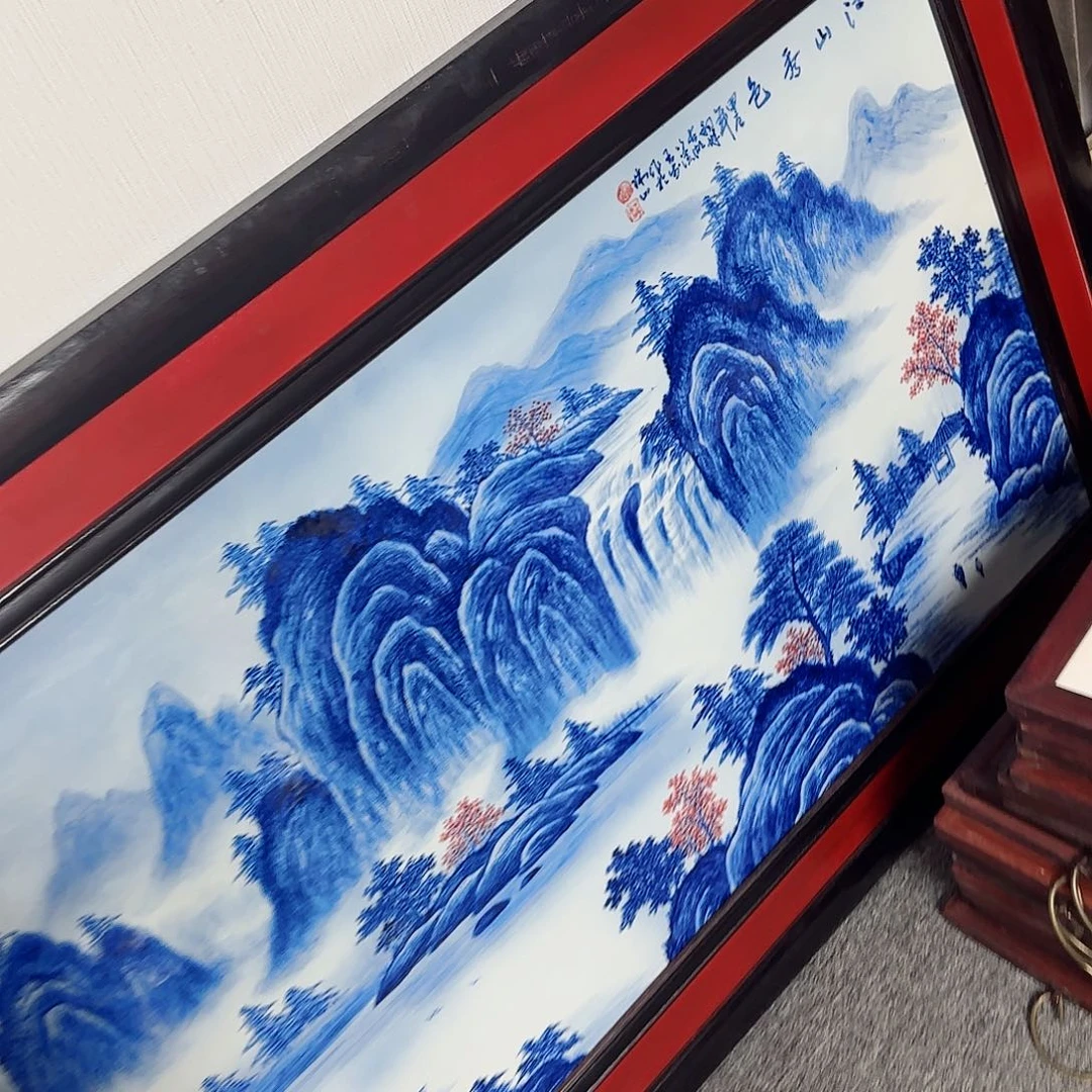 摆件清**月瓷器的工艺技术水平