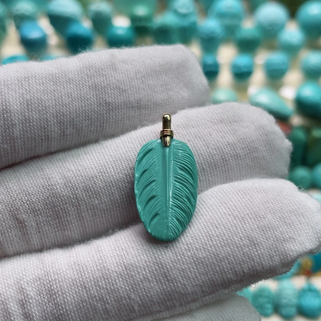 绿松石珠宝奇石未镶嵌