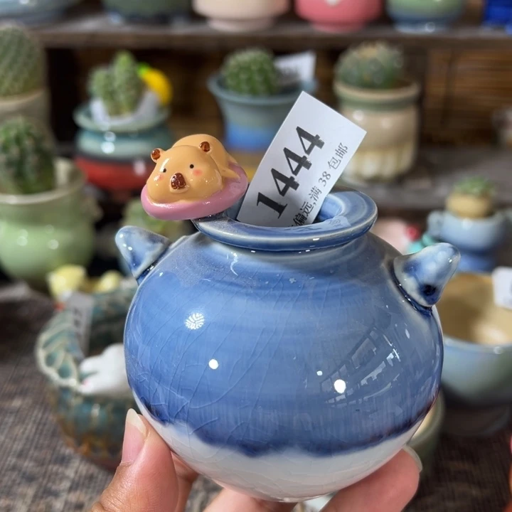 口3 手工花盆满30包邮