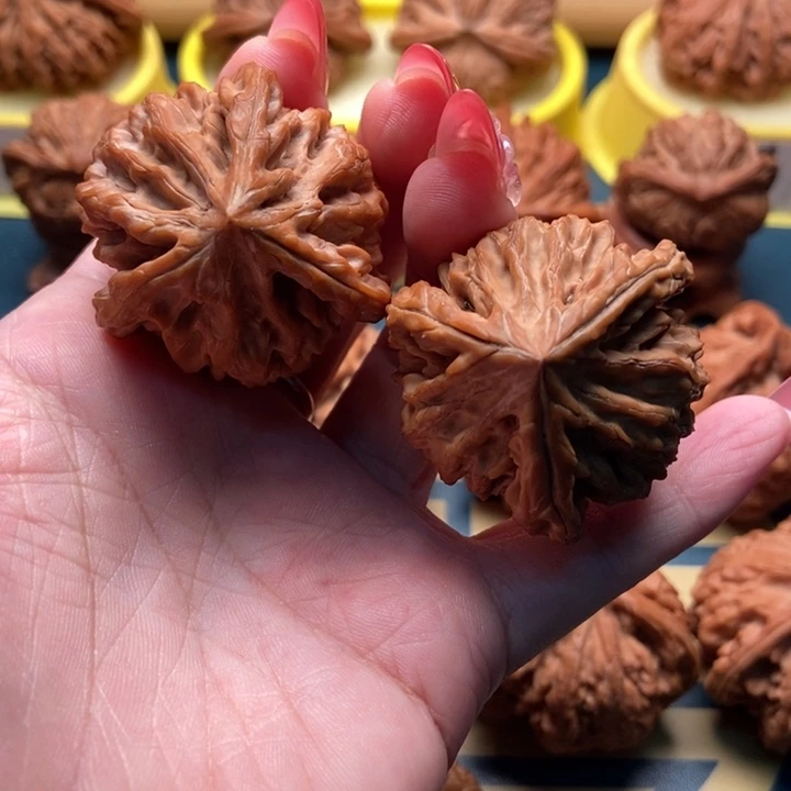 把件文玩核桃龙门涧三棱 40
