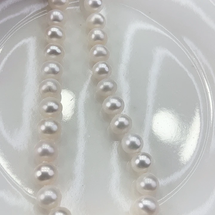 淡水珍珠颈饰未镶嵌卡9➕澳白光