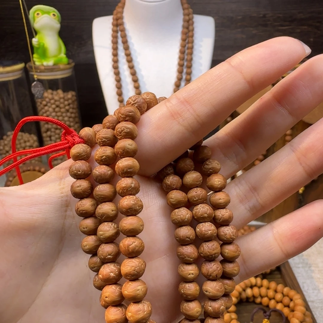 凤眼菩提吊坠国产酸枣核精品108颗脖挂