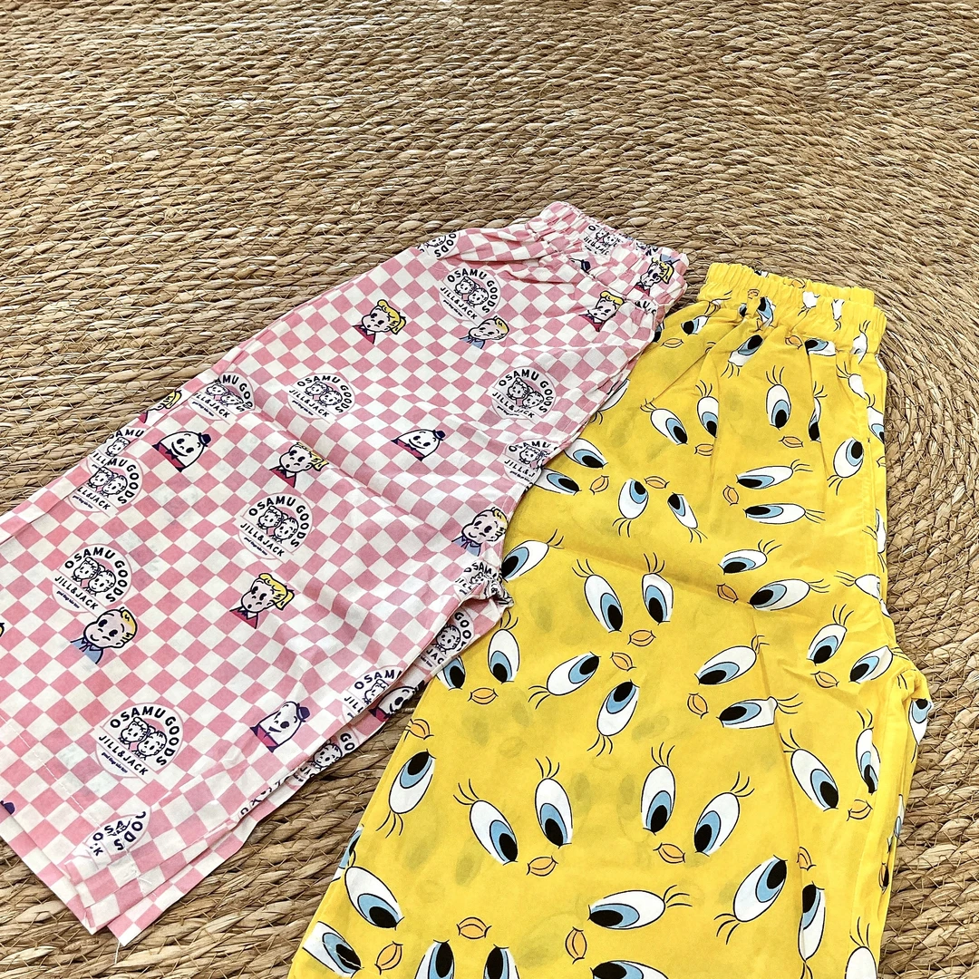 儿童夏款可爱卡通休闲裤