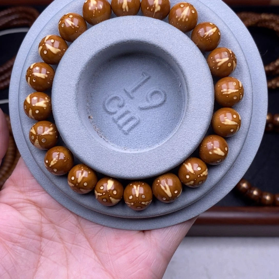 紫金鼠手串凤****发花皮熊猫奔驰纹精品