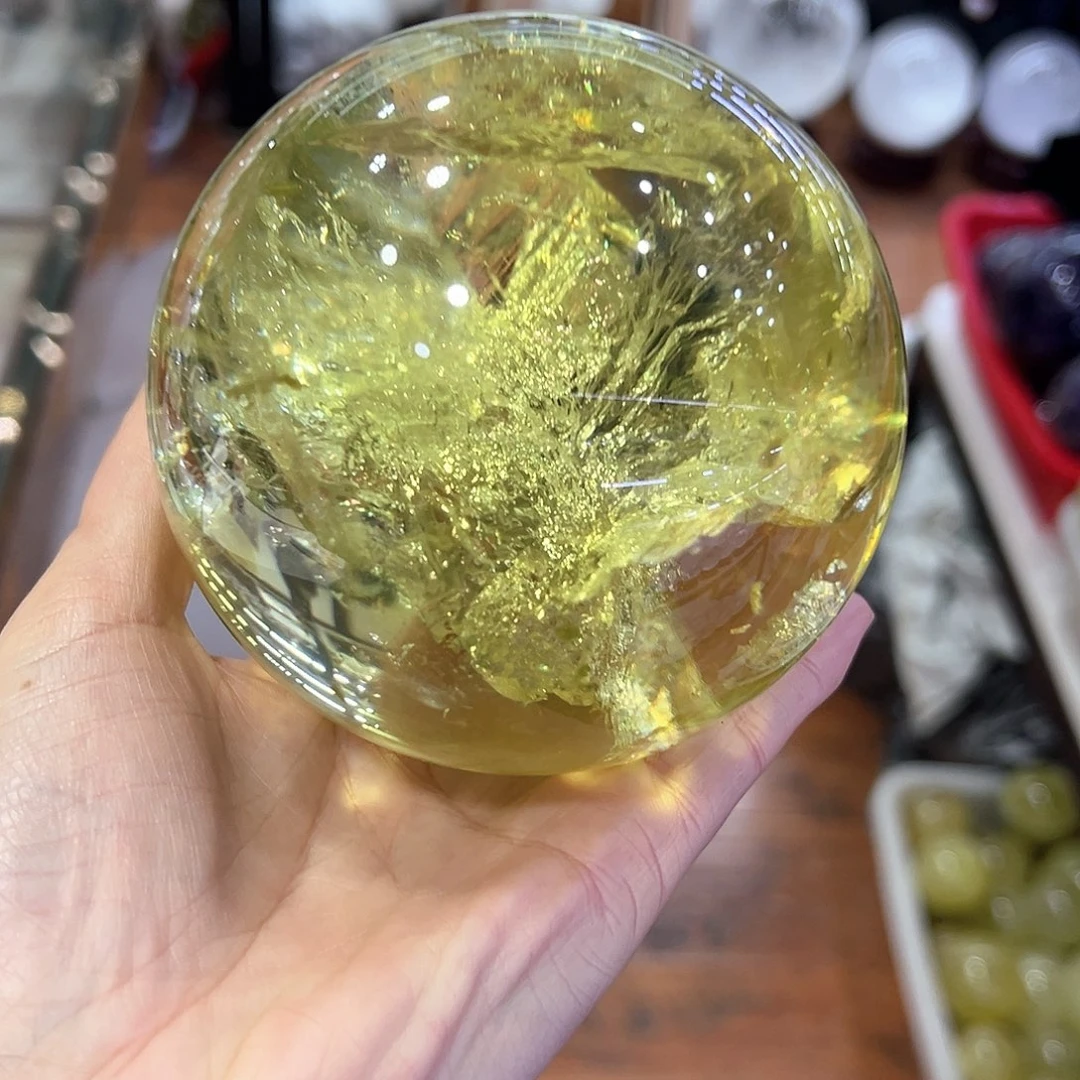 水晶水晶球摆件未镶嵌