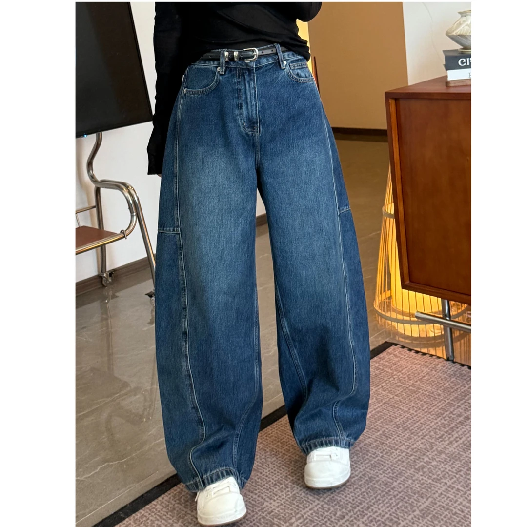 定制匹马棉牛仔弯刀裤 M16788