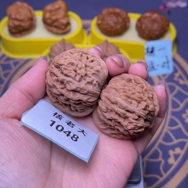 把件文玩核桃四座楼40.1048