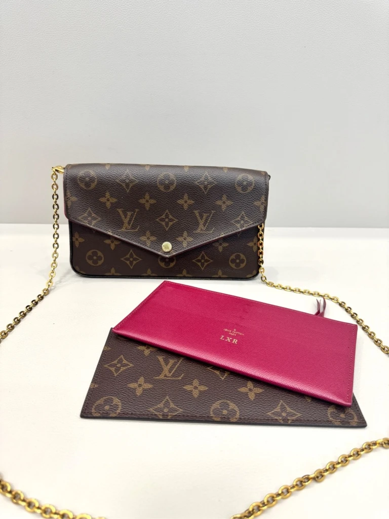 95新 LouisVuitton/路易威登 Felicie Pochette三合一斜挎包M5130