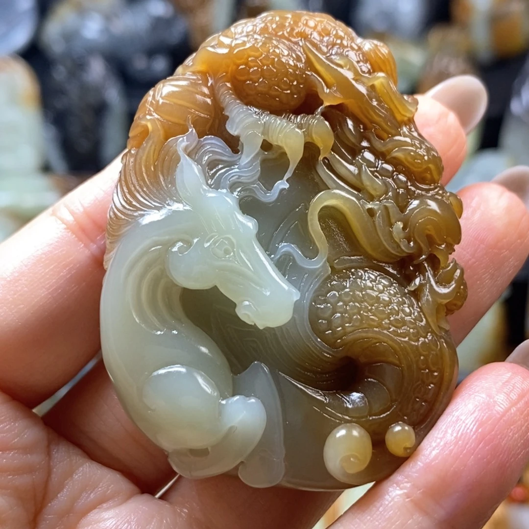 未镶嵌和田玉把件