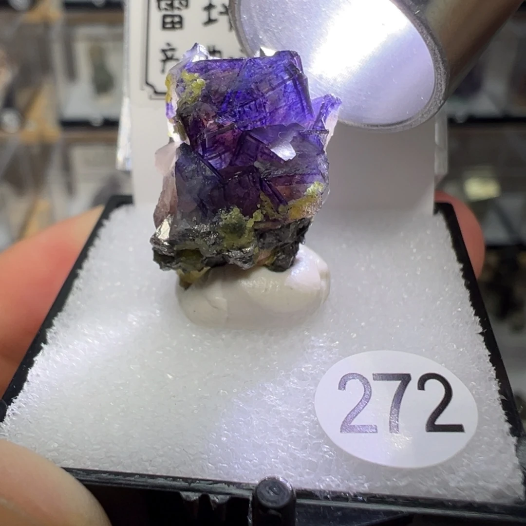 银S925镶嵌紫晶大型摆件（非配饰）