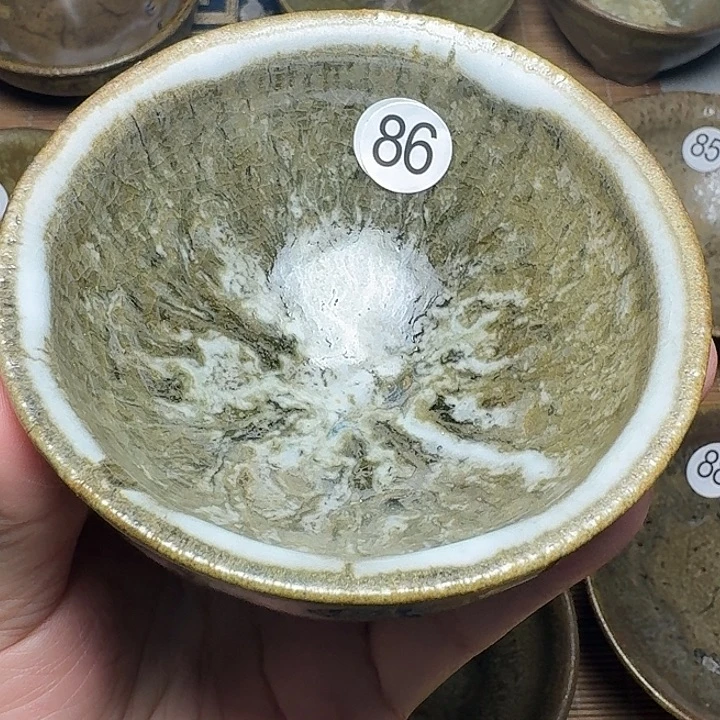 茶盏86 坚记茶盏摆件
