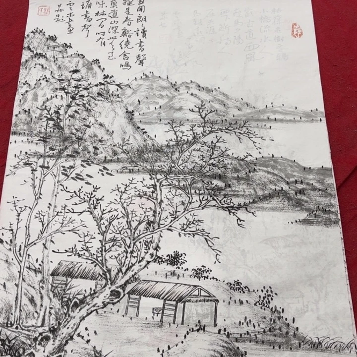 国画花鸟等多种鸟类的栖息地