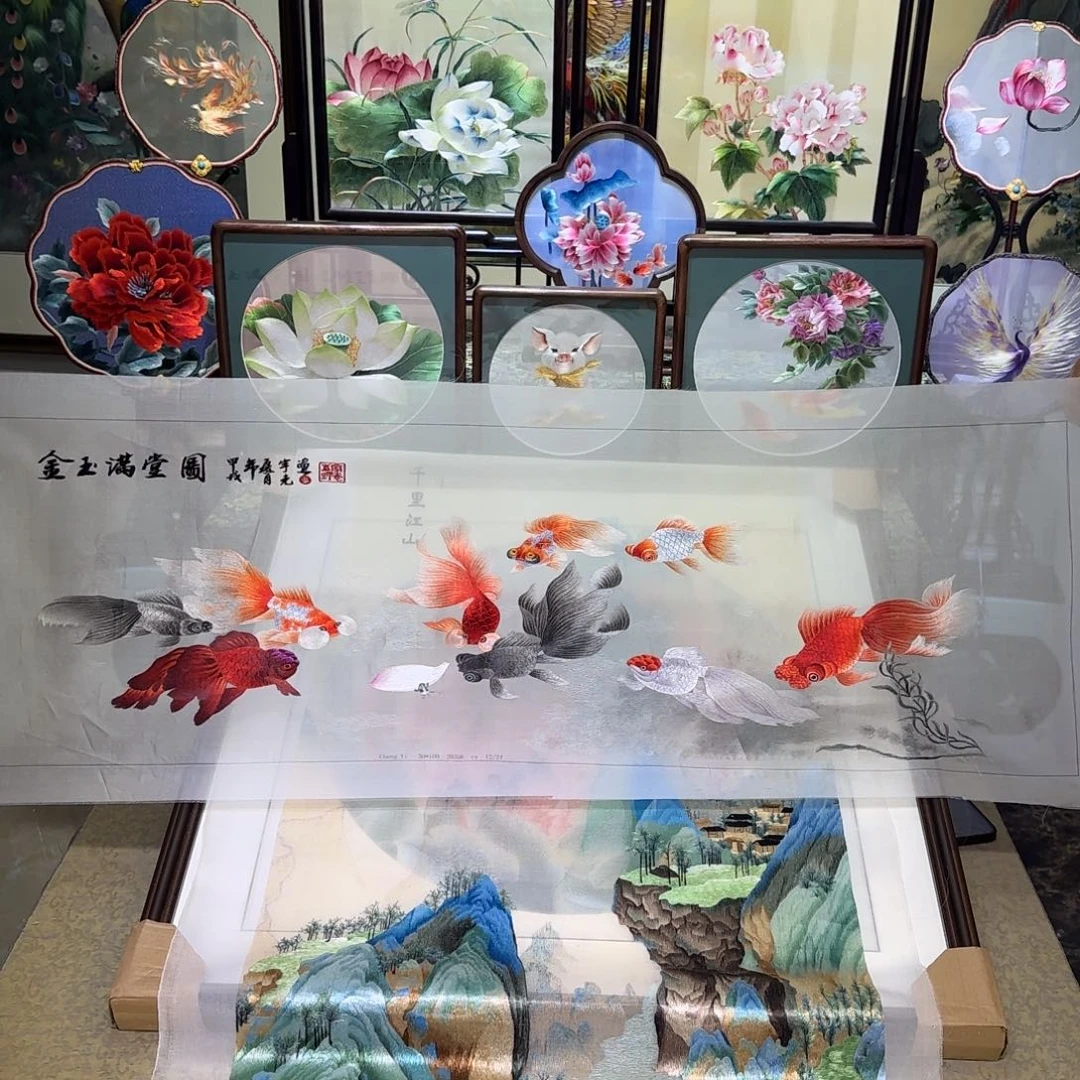 刺绣刺绣工艺精湛独特
