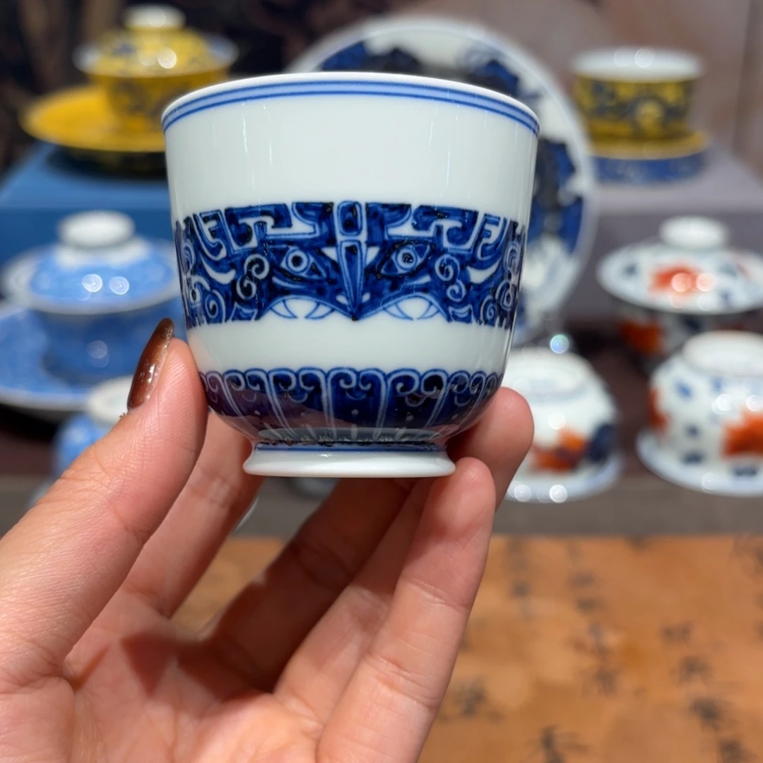 手工手绘陶瓷茶具