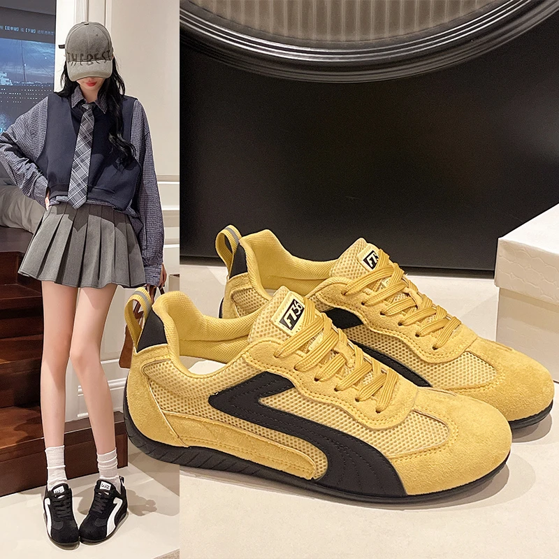 百搭韩版通勤休闲鞋内增高厚底细带百搭秋季新款圆头ML-LY001